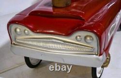 Vintage FULL SIZE Restored Pedal Car GARTON 1960s Fire Depart Ladder Co