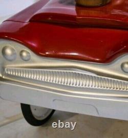 Vintage FULL SIZE Restored Pedal Car GARTON 1960s Fire Depart Ladder Co