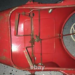 Vintage Ferrari Racer #3 Pedal Car VERY RARE Original