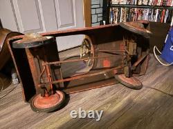 Vintage Fire Chief Pedal Car