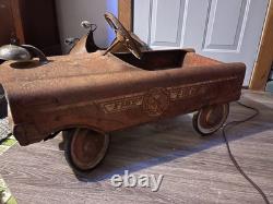 Vintage Fire Chief Pedal Car