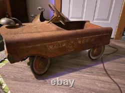 Vintage Fire Chief Pedal Car