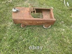 Vintage Fire Chief Pedal Car