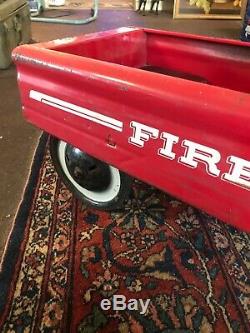 Vintage Fire Chief Pedal Car 503 Amf