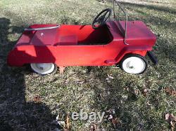 Vintage Fire Patrol Jeep Pedal Car