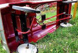 Vintage Fire Truck Pedal Car