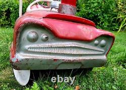 Vintage Fire Truck Pedal Car