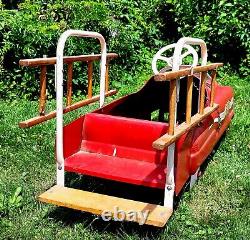 Vintage Fire Truck Pedal Car