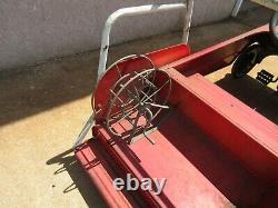 Vintage Fire truck hood and ladder Peddle Car AMF