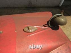 Vintage Fire truck hood and ladder Peddle Car AMF