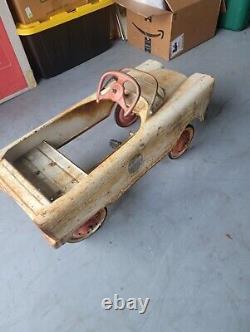 Vintage Flat Face 1963 Murry Pedal car Astronauts car NASA RARE