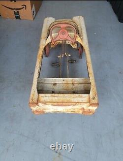 Vintage Flat Face 1963 Murry Pedal car Astronauts car NASA RARE