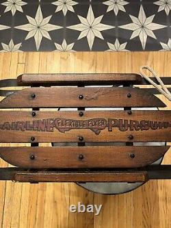Vintage Flexible Flyer Airline Pursuit. Display/Promotional Sled. Circa 1930's
