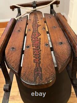 Vintage Flexible Flyer Airline Pursuit. Display/Promotional Sled. Circa 1930's