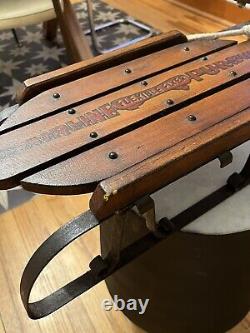 Vintage Flexible Flyer Airline Pursuit. Display/Promotional Sled. Circa 1930's