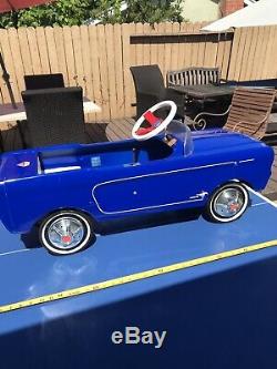 Vintage Ford Mustang Pedal Car! 1965 Rare Replica By Warehouse 35