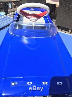 Vintage Ford Mustang Pedal Car! 1965 Rare Replica By Warehouse 35