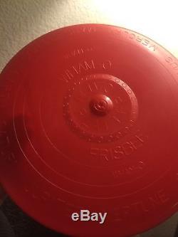 Vintage Frisbee Red Wham-O Pluto Platter excellent condition 1960's toy