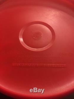 Vintage Frisbee Red Wham-O Pluto Platter excellent condition 1960's toy