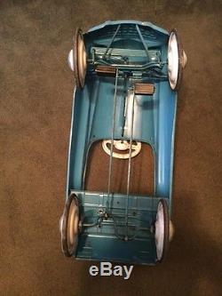 Vintage Full Size Metal USA Murray Dipside Jet Flow Drive Champion Pedal Car