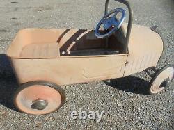 Vintage Full Size Pedal Car (year Unknown)