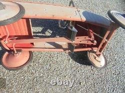 Vintage Full Size Pedal Car (year Unknown)