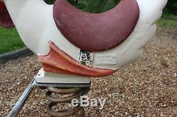 Vintage Gametime, Inc. Saddle Mates Chicken Spring Playground Ride With Base