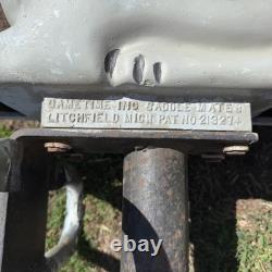 Vintage Gametime Saddle Mates Cast Aluminum Riding Playground Ride Rabbit Bunny