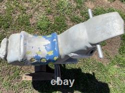 Vintage Gametime Saddle Mates Cast Aluminum Riding Playground Ride Rabbit Bunny