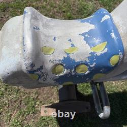 Vintage Gametime Saddle Mates Cast Aluminum Riding Playground Ride Rabbit Bunny