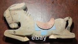 Vintage Gametime Saddle Mates Cast Playground Spring Ride Donkey Carousel