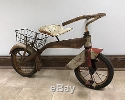 Vintage Garton Cowboy Bicycle Childs Sidewalk Bike (rare & Hard To Find!)