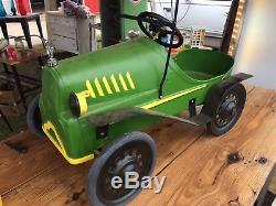 Vintage Garton Custom Tin Lizzy Pedal Car Model A T Ford