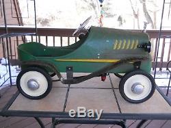 Vintage Garton Custom Tin Lizzy Pedal Car Rat Rod Model A T Ford