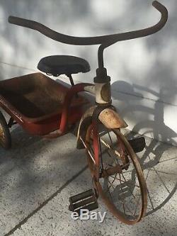 Vintage Garton Delivery Cycle Tricycle Wagon