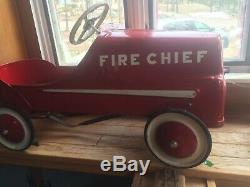 Vintage Garton Fire Chief Car