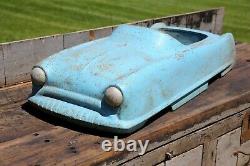 Vintage Garton Kidillac Cadillac Pedal Car 50's Steel body Ride on Toy Body only