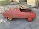 Vintage Garton Mark V Pedal Car, rare, 1960, Fire Dept, Ladder Co, #1
