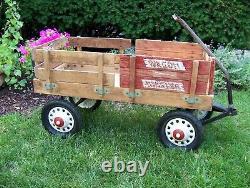 Vintage Garton Wagon Master Garton Rapid Delivery stake wagon Coaster Wagon