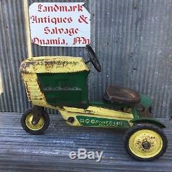 Vintage Garton child's pedal car tractor