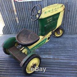 Vintage Garton child's pedal car tractor