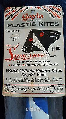 Vintage Gayla Stingaree Kite 1960's #113 unopened
