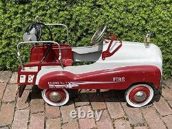 Vintage Gearbox Pedal Car Fire Engine No 7 Cedar Rapids IowaRestoration Project