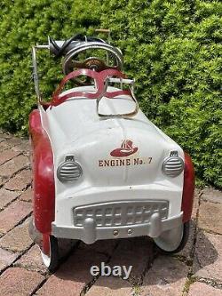 Vintage Gearbox Pedal Car Fire Engine No 7 Cedar Rapids IowaRestoration Project