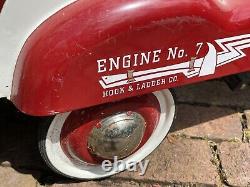 Vintage Gearbox Pedal Car Fire Engine No 7 Cedar Rapids IowaRestoration Project