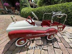 Vintage Gearbox Pedal Car Fire Engine No 7 Cedar Rapids IowaRestoration Project