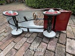 Vintage Gearbox Pedal Car Fire Engine No 7 Cedar Rapids IowaRestoration Project