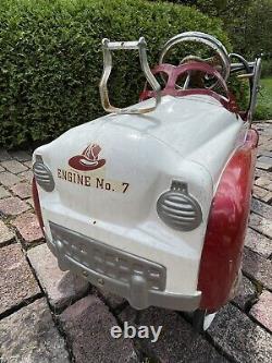 Vintage Gearbox Pedal Car Fire Engine No 7 Cedar Rapids IowaRestoration Project