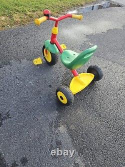 Vintage German Kettler Tricycle Grewn Yellow Red
