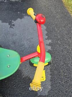 Vintage German Kettler Tricycle Grewn Yellow Red